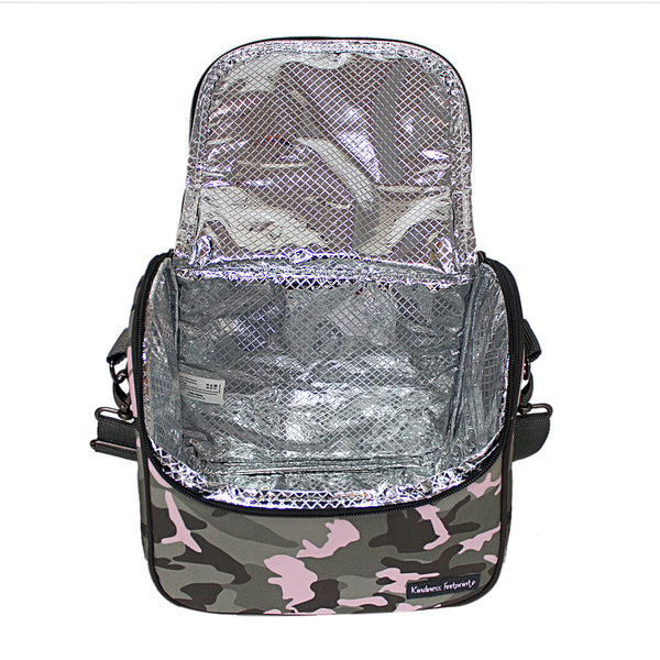 Camo Lunch Bag (Pink)