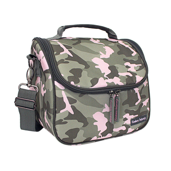 Camo Lunch Bag (Pink)