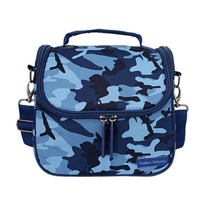 Camo Lunch Bag (Blue)