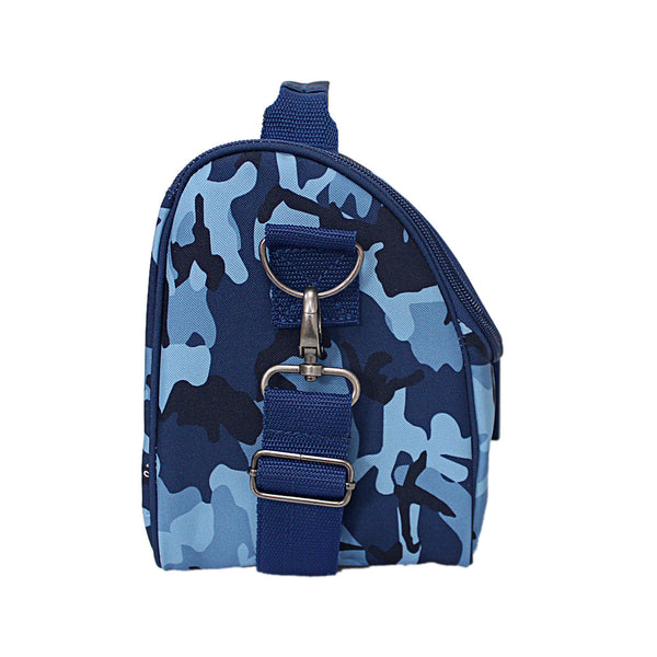 Camo Lunch Bag (Blue)