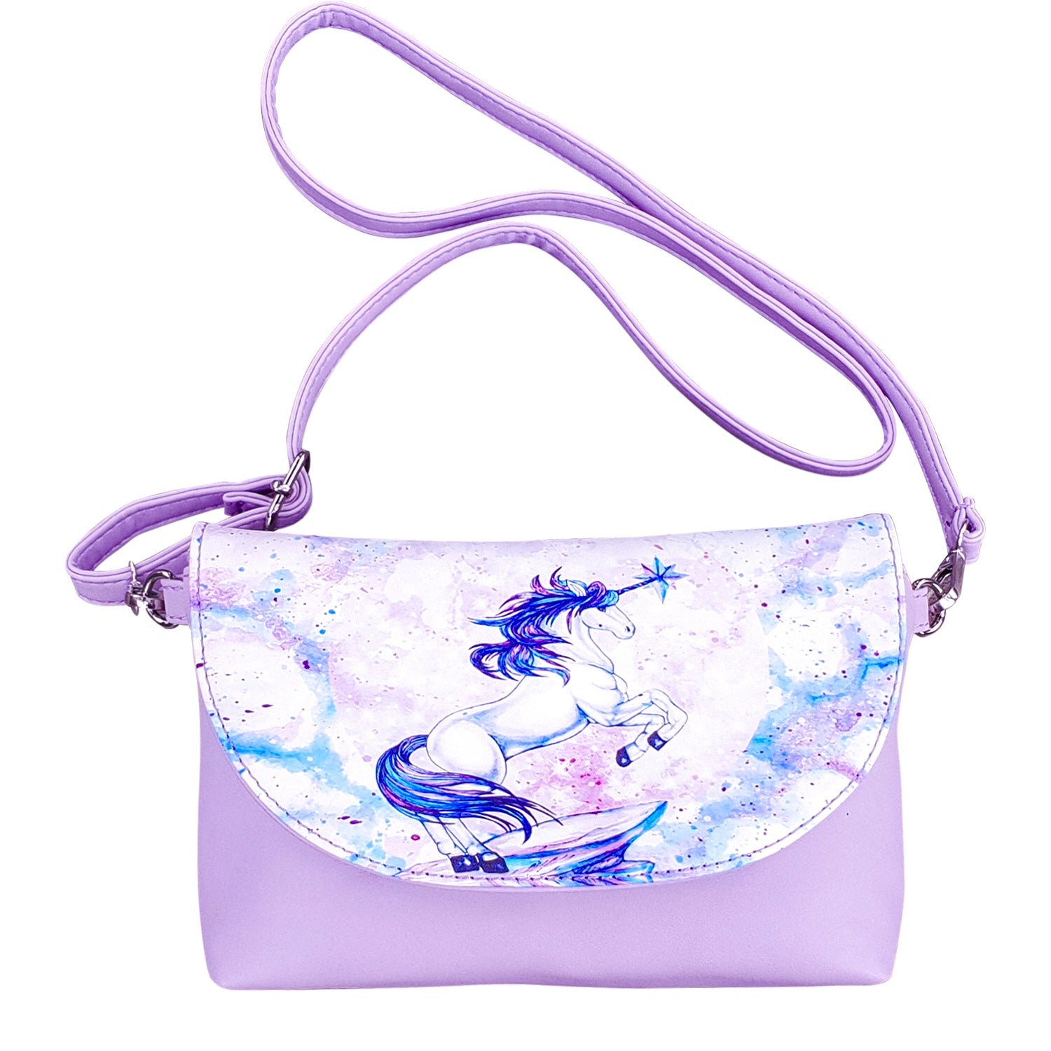 Small Crossbody Bag for Women,Purple sky Rainbow Unicorn,Travel Shoulder  Bags with Zipper Messenger Bag and Purse : : Clothing, Shoes &  Accessories